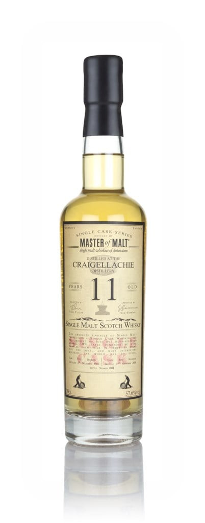 Craigellachie 11 Year Old 2006 - Single Cask (Master of Malt) (57.6%) 70cl