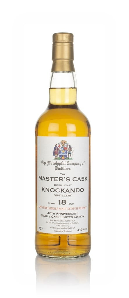 Knockando 18 Year Old - Master's Cask (The Worshipful Company of Distillers) 70cl
