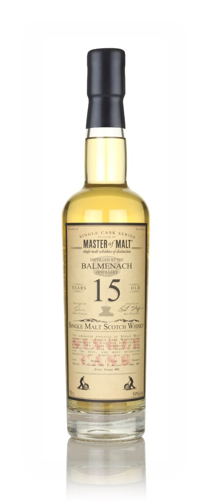 Balmenach 15 Year Old 2002 - Single Cask (Master of Malt) 70cl