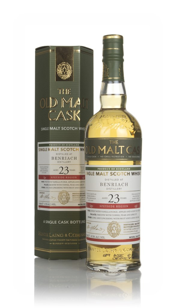 Benriach 23 Year Old 1996 (cask 16005) - Old Malt Cask (Hunter Laing) 70cl