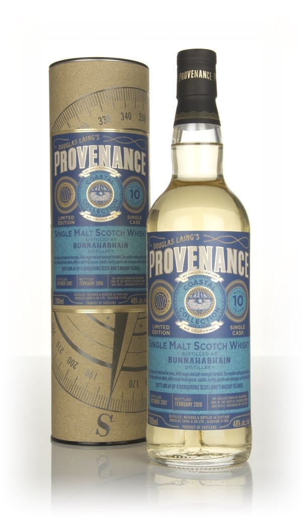 Bunnahabhain 10 Year Old 2007 (cask 11420) - Provenance Coastal Collection (Douglas Laing)