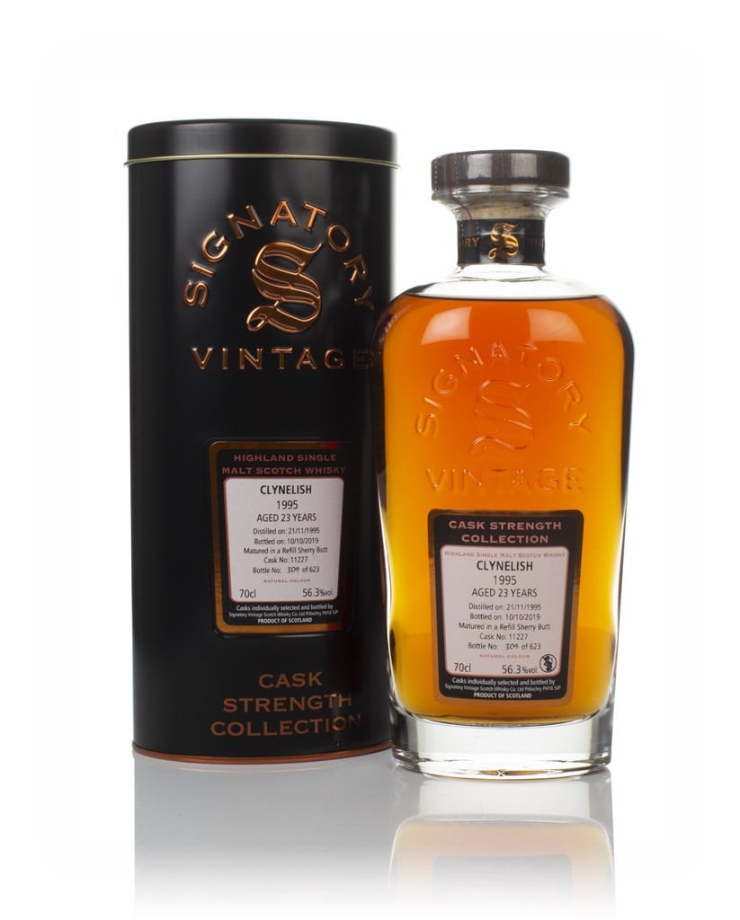 Clynelish 23 Year Old 1995 (cask 11227) - Cask Strength Collection (Signatory) 70cl