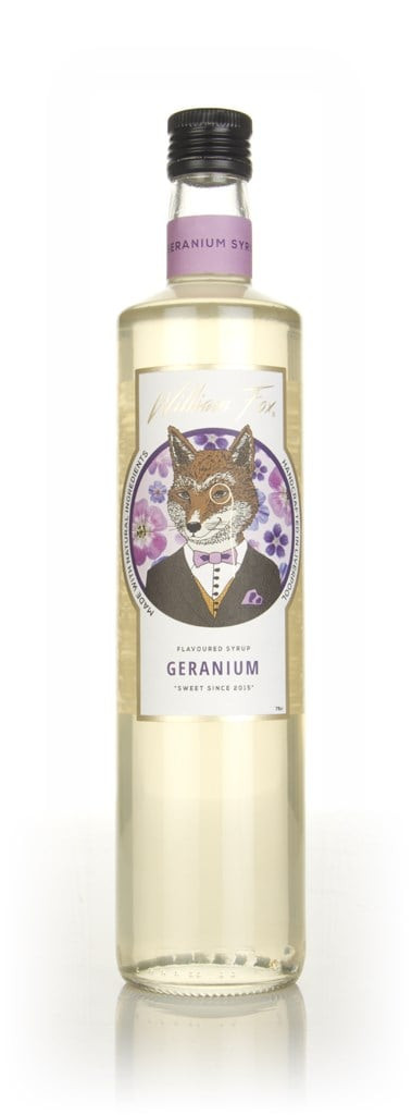 William Fox Geranium Syrup 75cl