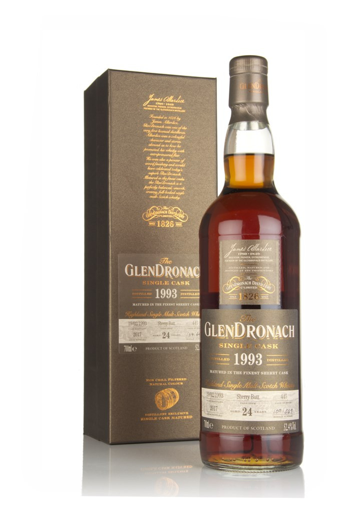 The GlenDronach 24 Year Old 1993 (cask 445) 70cl