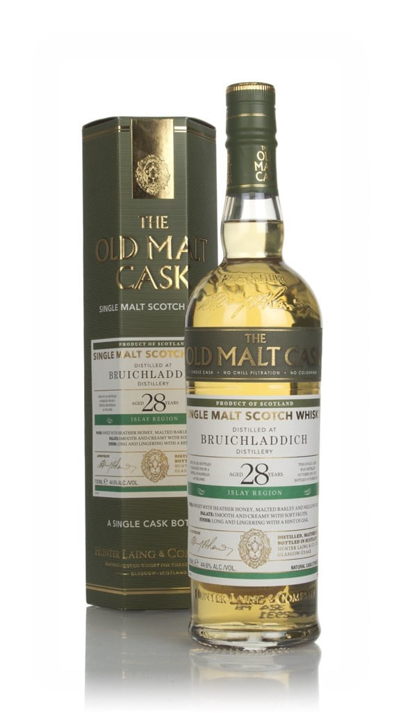Bruichladdich 28 Year Old 1991 (cask 16882) - Old Malt Cask (Hunter Laing)
