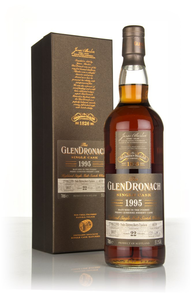 The GlenDronach 22 Year Old 1995 (cask 4038) 70cl