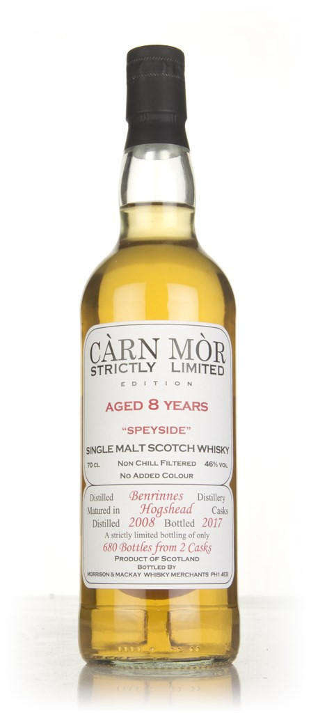 Benrinnes 8 Year Old 2008 - Strictly Limited (Càrn Mòr) 70cl