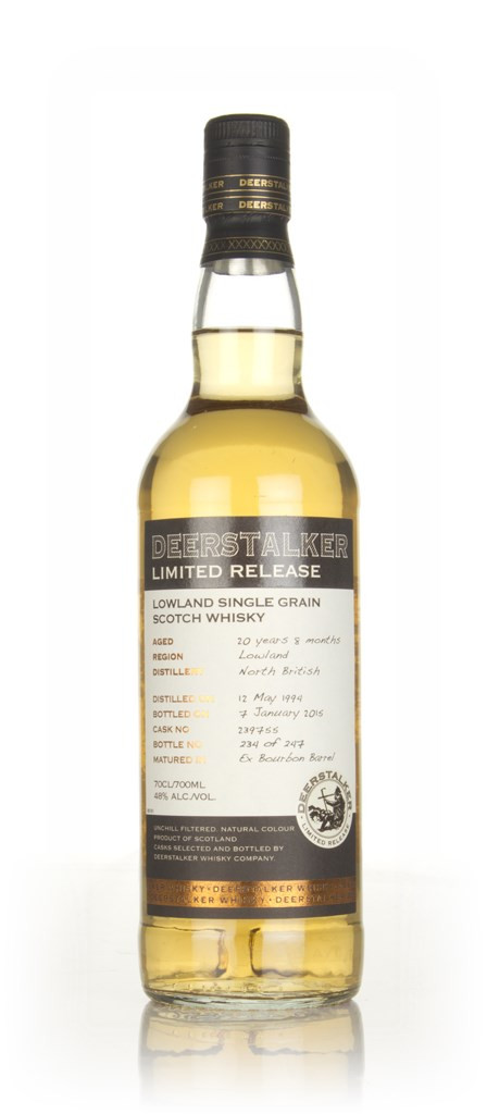 North British 20 Year Old 1994 (cask 239755) - Deerstalker Limited Release 70cl