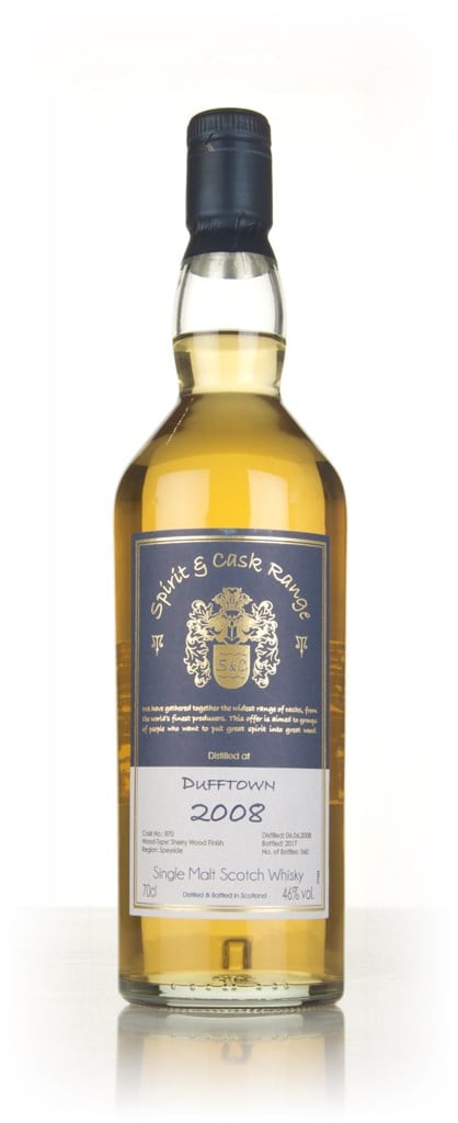 Dufftown 2008 (bottled 2017) (cask 870) - Spirit & Cask Range