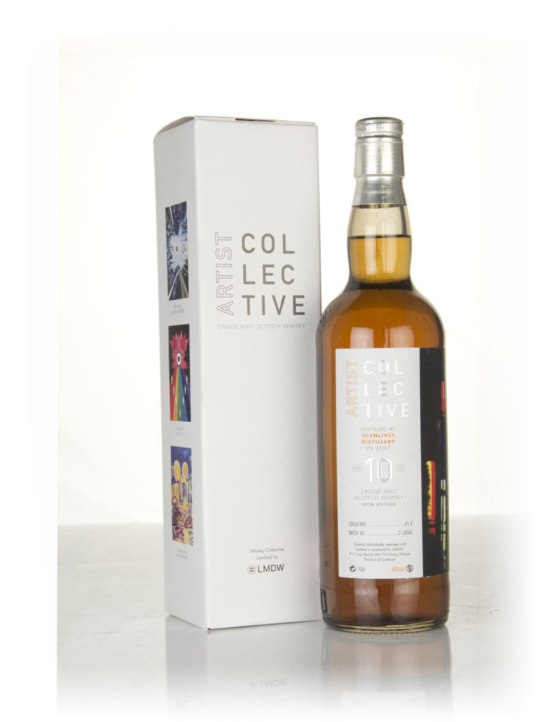 Glenlivet 10 Year Old 2007 - Artist Collective (La Maison du Whisky) 70cl