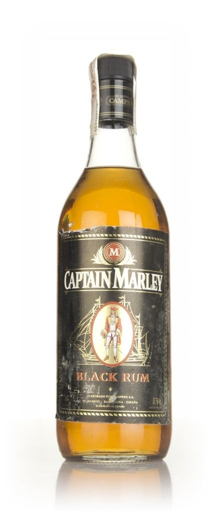 Captain Marley Black Rum - 1990s 100cl