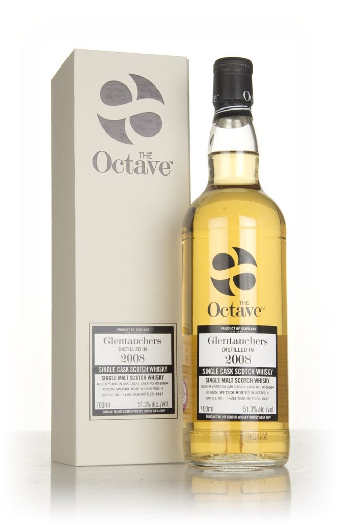 Glentauchers 9 Year Old 2008 (cask 8516694) - The Octave (Duncan Taylor) 70cl