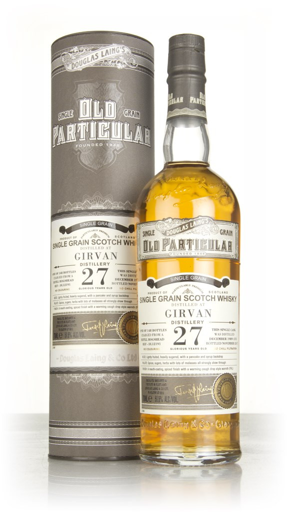 Girvan 27 Year Old 1989 (cask 12191) - Old Particular (Douglas Laing) 70cl