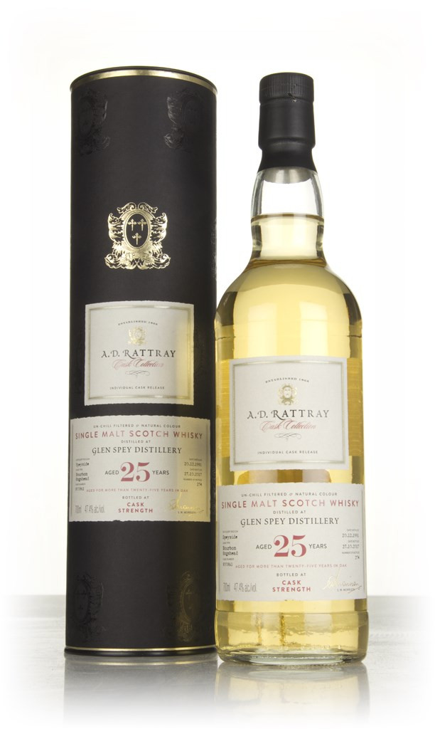 Glen Spey 25 Year Old 1991 (cask 800861) - Cask Collection (A.D. Rattray) 70cl