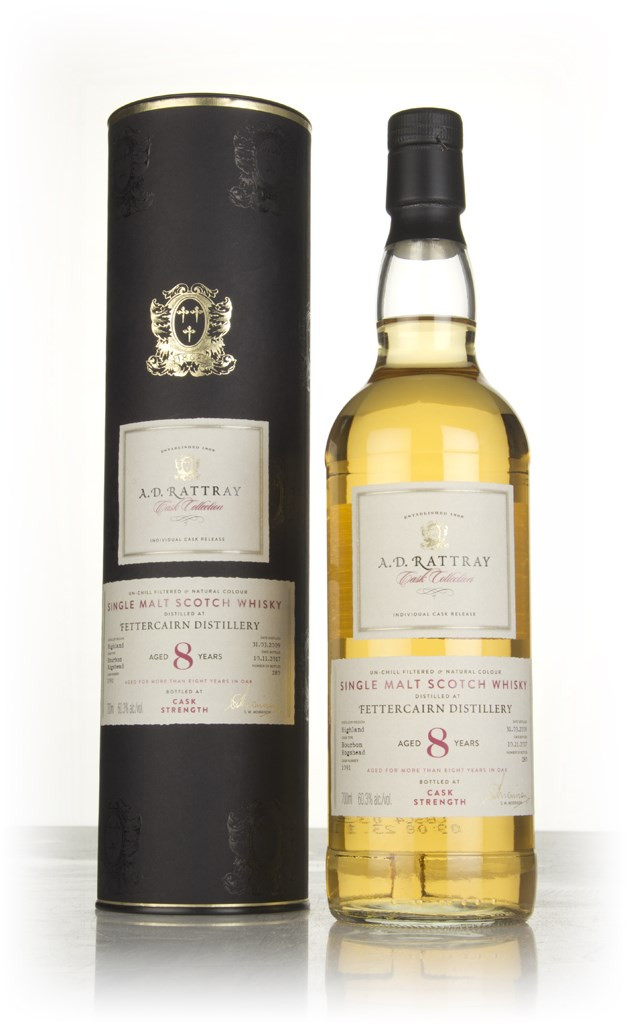 Fettercairn 8 Year Old 2009 (cask 1091)- Cask Collection (A.D. Rattray) 70cl