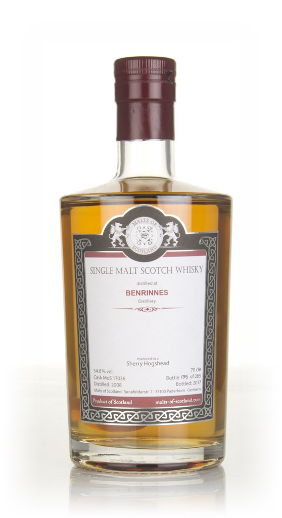 Benrinnes 2008 (bottled 2017) (cask 17036) - Malts of Scotland 70cl