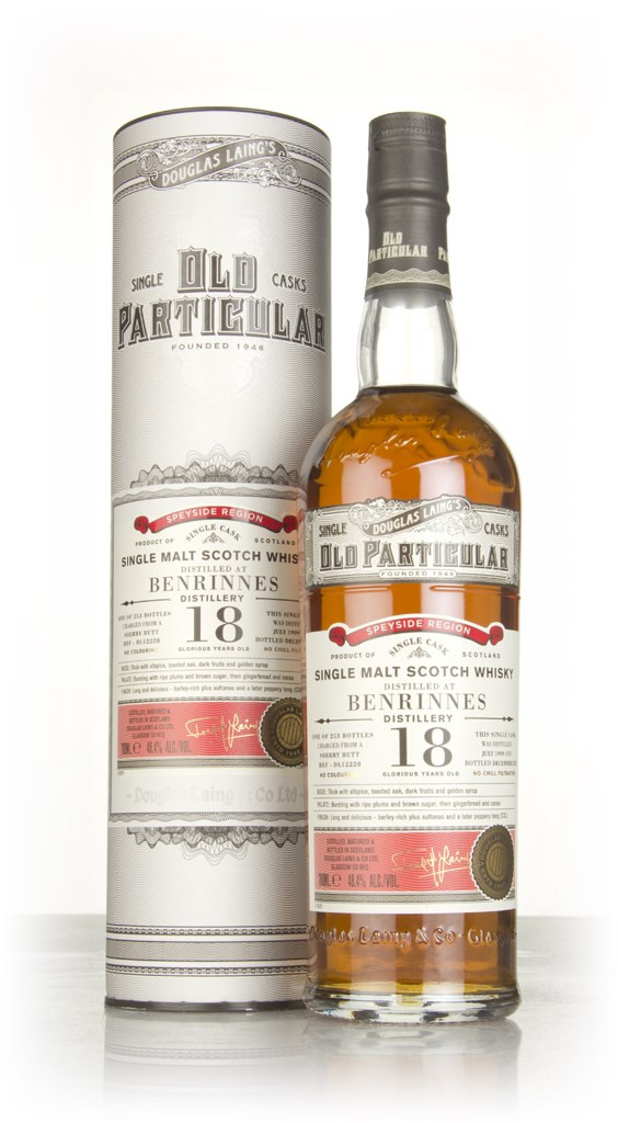 Benrinnes 18 Year Old 1999 (cask 12228) - Old Particular (Douglas Laing) 70cl