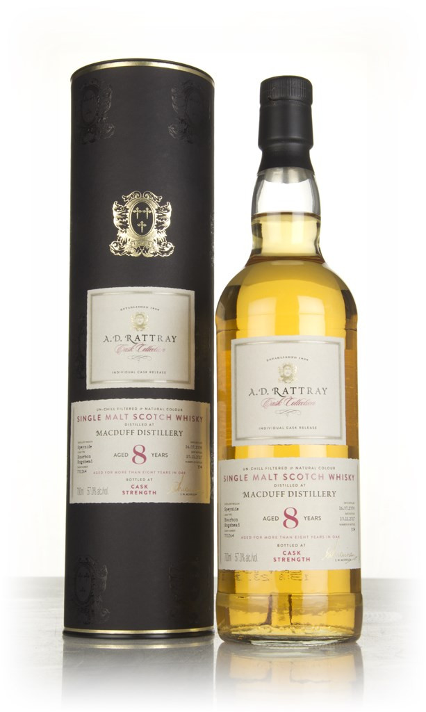 A.D. Rattray Macduff 8年ウイスキー ADラトレー　マクダフ Macduff 8 Year Old 2009 (cask 701264) - Cask Collection (A.D.