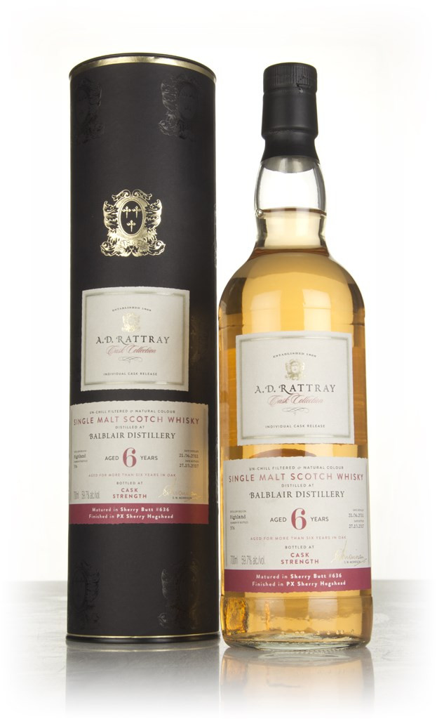 Balblair 6 Year Old 2011 - Cask Collection (A.D. Rattray) 70cl