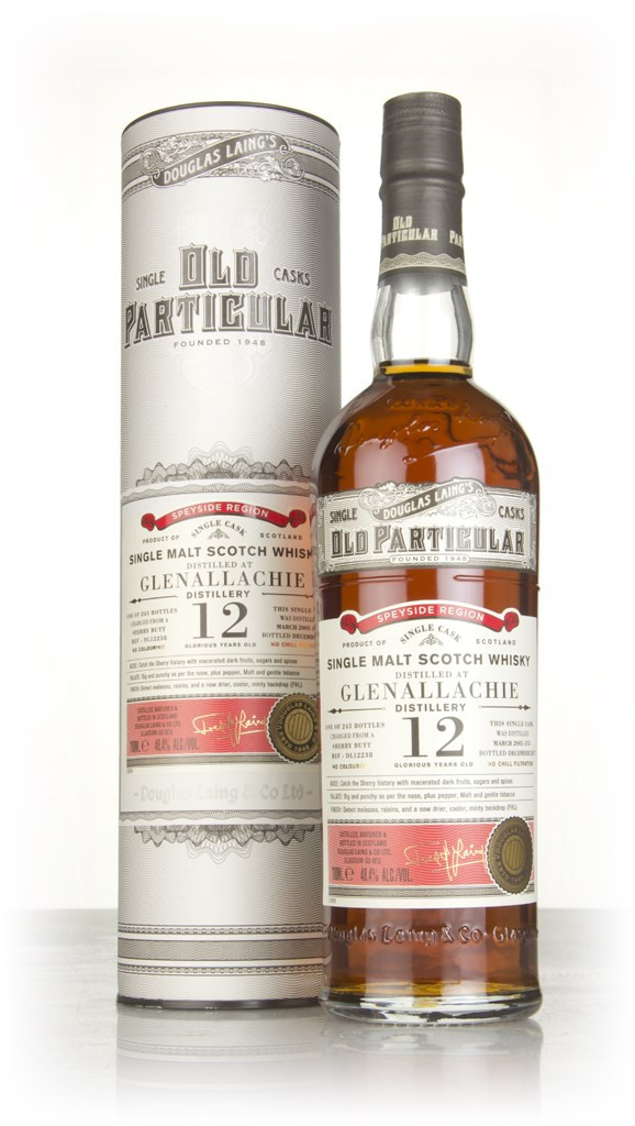 Glenallachie 12 Year Old 2005 (cask 12238) - Old Particular (Douglas Laing) 70cl