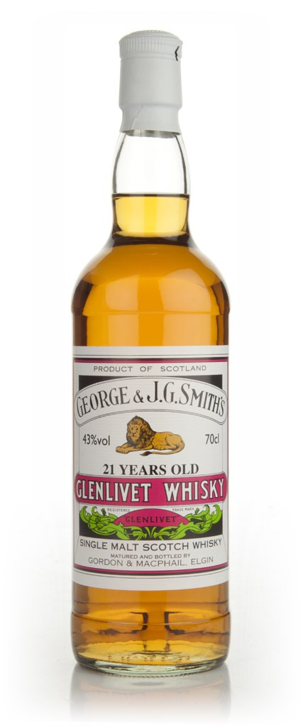 Smith's Glenlivet 21 Year Old - Gordon & MacPhail 70cl