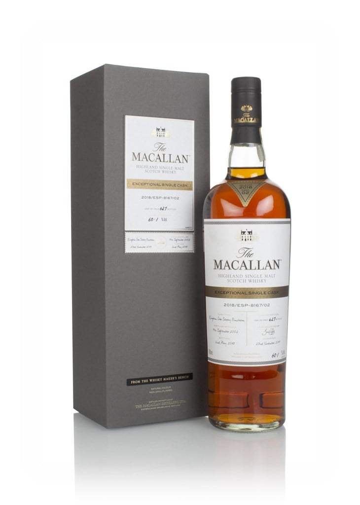 The Macallan 15 Year Old 2002 - Exceptional Single Cask #8167 (2018 Release) 70cl