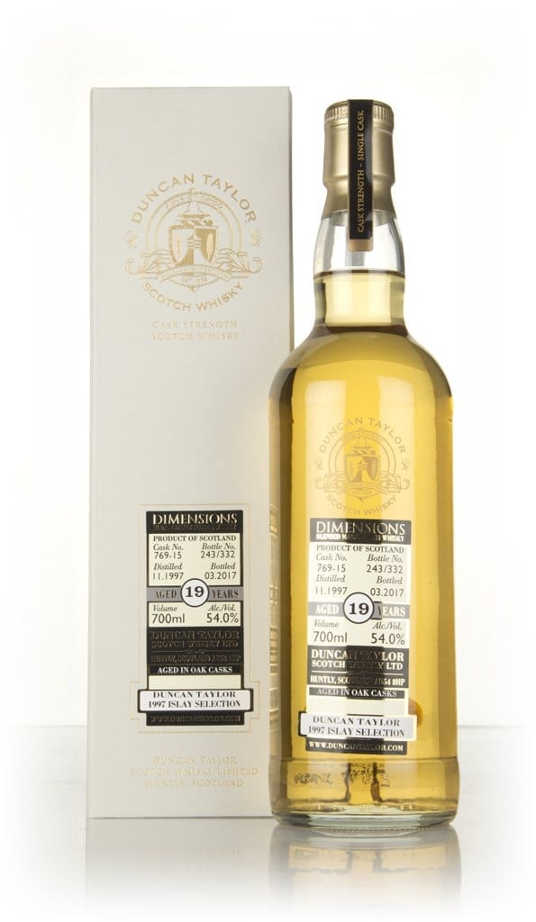 Islay Selection 19 Year Old 1997 (cask 76915) -  Dimensions (Duncan Taylor) 70cl