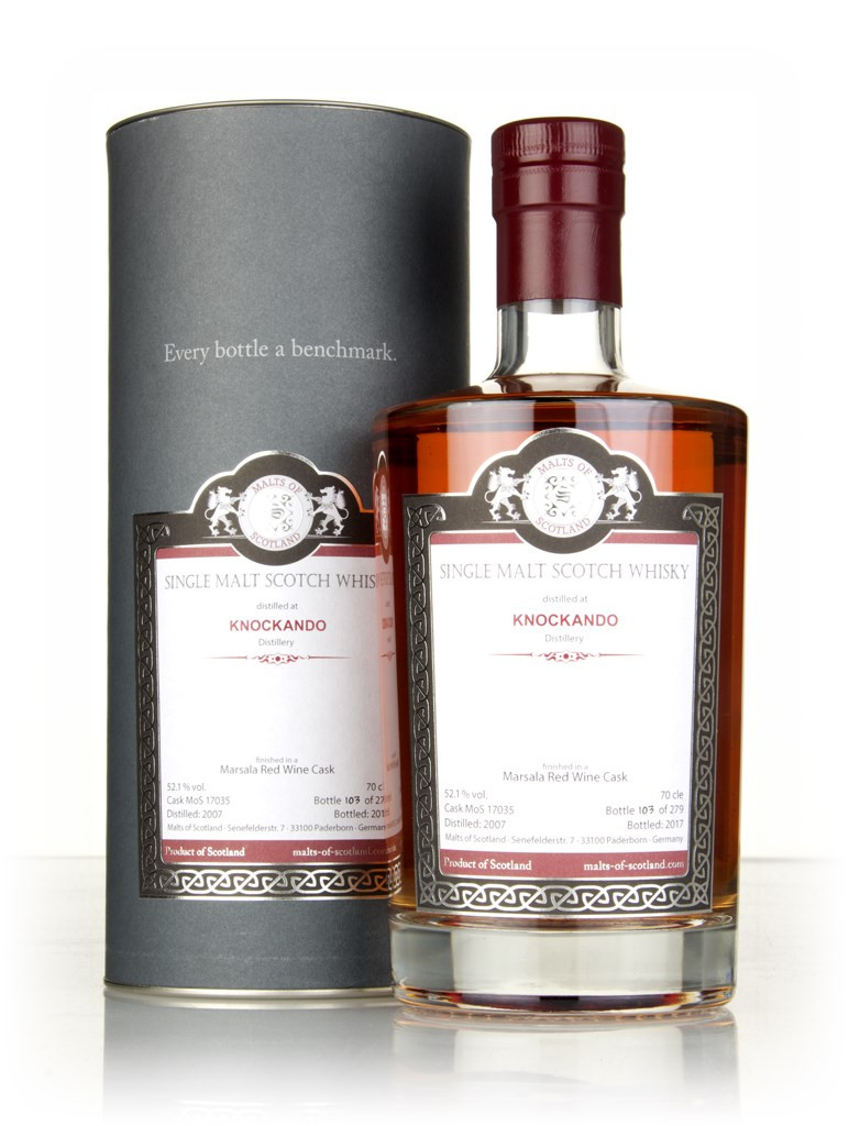Knockando 2007 (bottled 2017) (cask 17035) - Malts of Scotland
