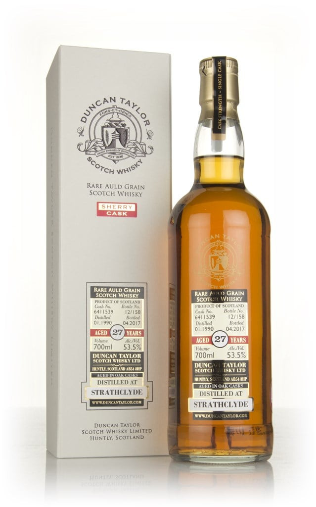 Strathclyde 27 Year Old 1990 (cask 6411539) - Rare Auld (Duncan Taylor) 70cl