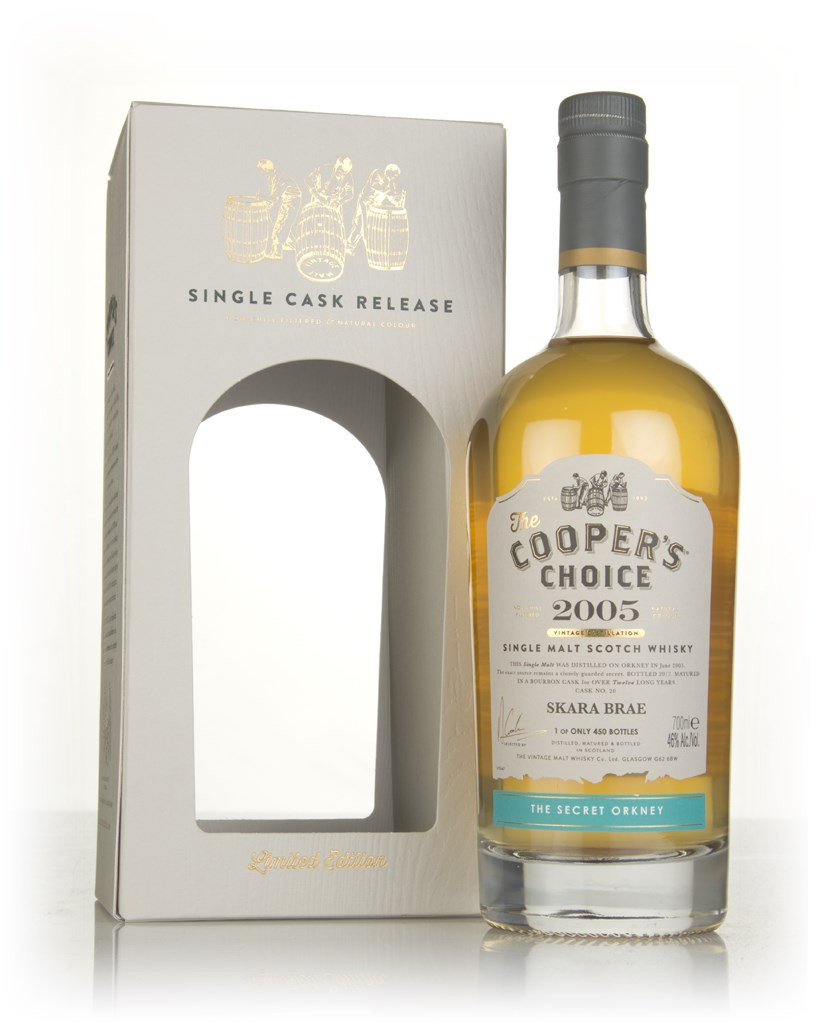 Skara Brae 12 Year Old 2005 (cask 20) - The Cooper's Choice (The Vintage Malt Whisky Co. 70cl