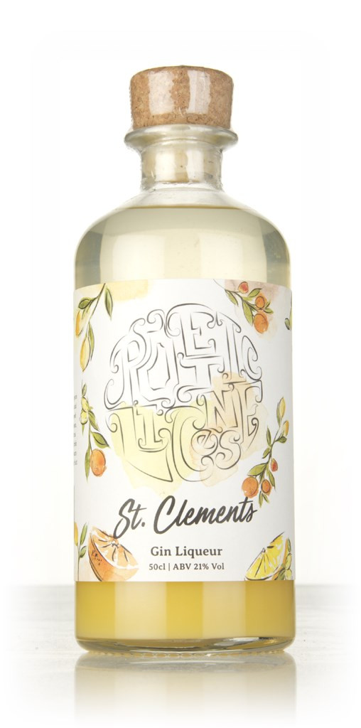 Poetic License St. Clements Gin Liqueur 50cl