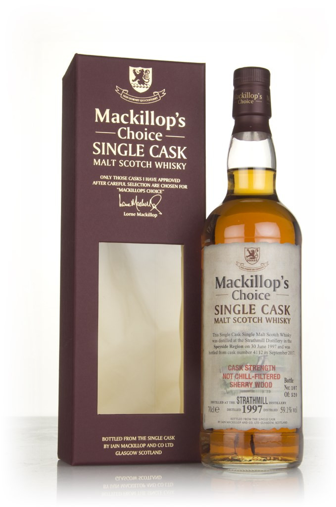 Strathmill 20 Year Old 1997 (cask 4112) - Mackillop's Choice 70cl