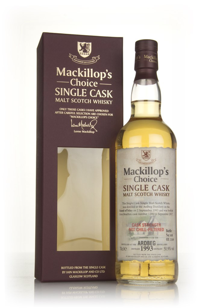 Ardbeg 1993 (cask 1290) (bottled 2017) - Mackillop's Choice 70cl