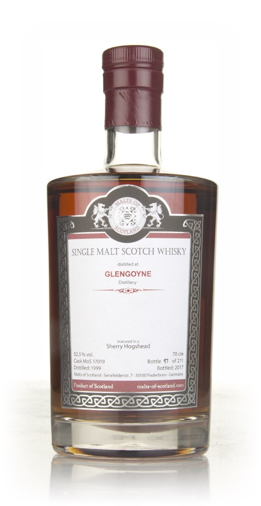 Glengoyne 1999 (bottled 2017) (cask 17019) - Malts of Scotland 70cl