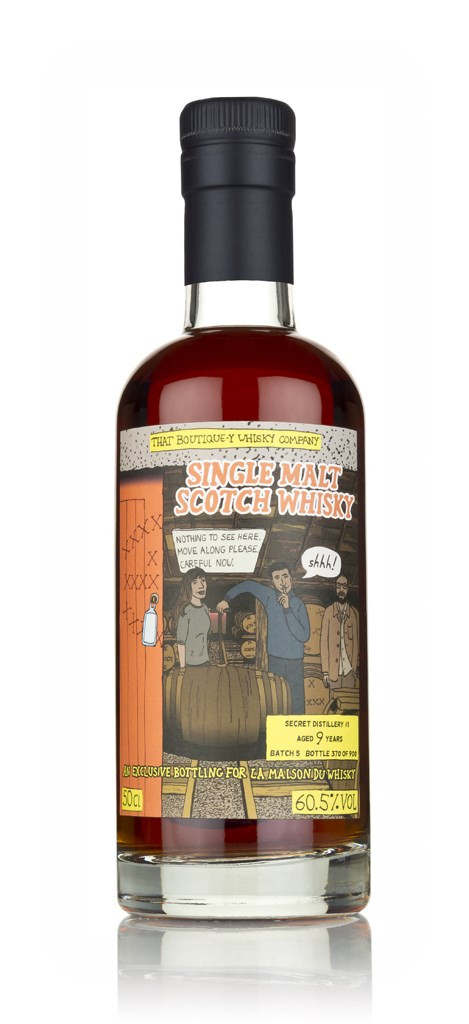 Secret Distillery #1 9 Year Old (That Boutique-y Whisky Company) (La Maison du Whisky) 50cl