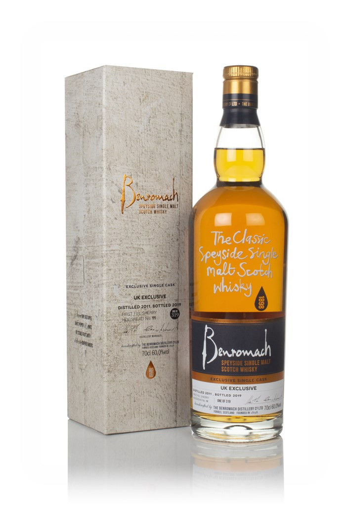 Benromach 2011 (bottled 2019) (cask 11) - First Fill Sherry Hogshead