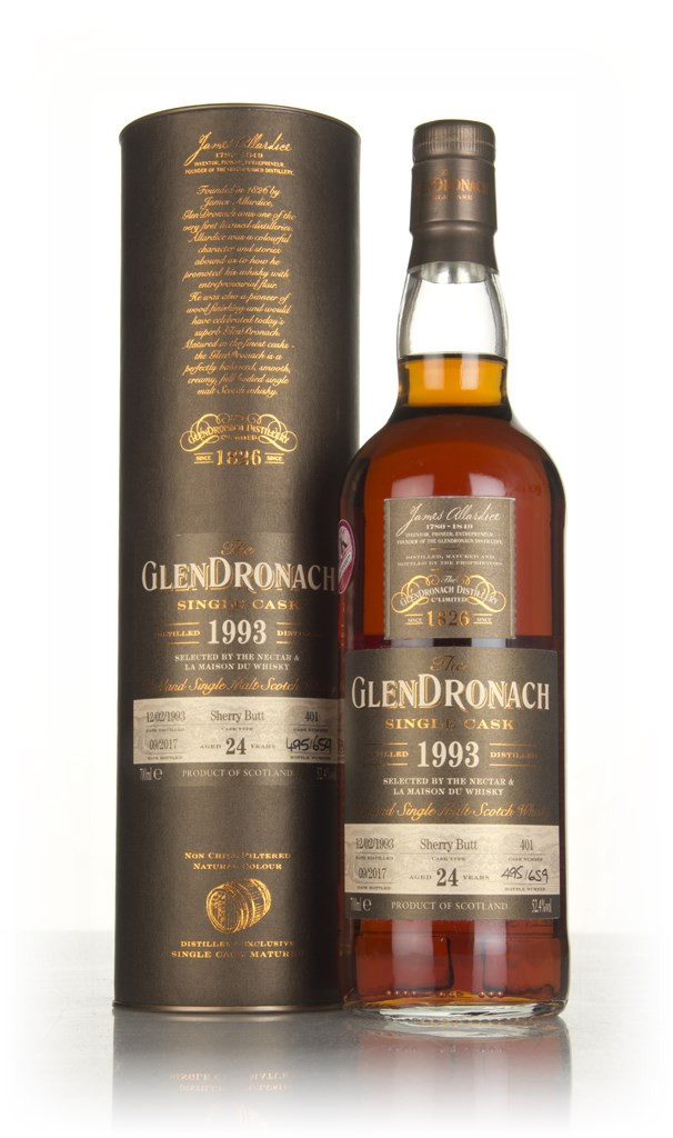 GlenDronach 24 Year Old 1993 (cask 401) 70cl