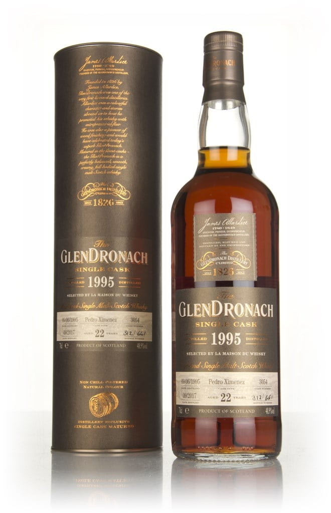The GlenDronach 22 Year Old 1995 (cask 3054) 70cl