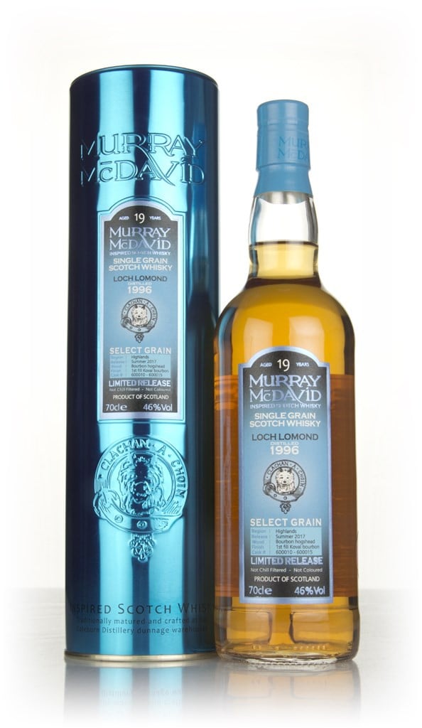 Loch Lomond 19 Year Old 1996 (casks 600010 - 600015) - Select Grain (Murray McDavid) 70cl
