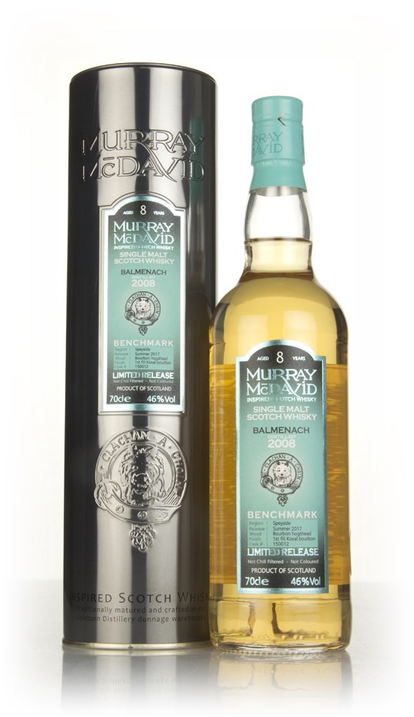 Balmenach 8 Year Old 2008 (cask 150012) - Benchmark (Murray McDavid)