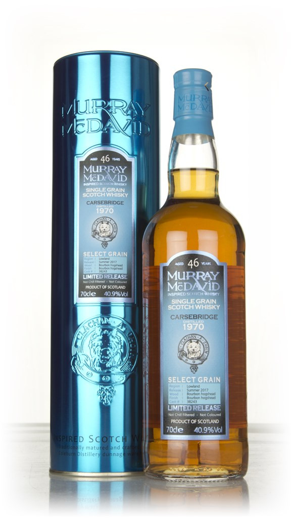 Carsebridge 46 Year Old 1970 (cask 38243) - Select Grain (Murray McDavid) 70cl