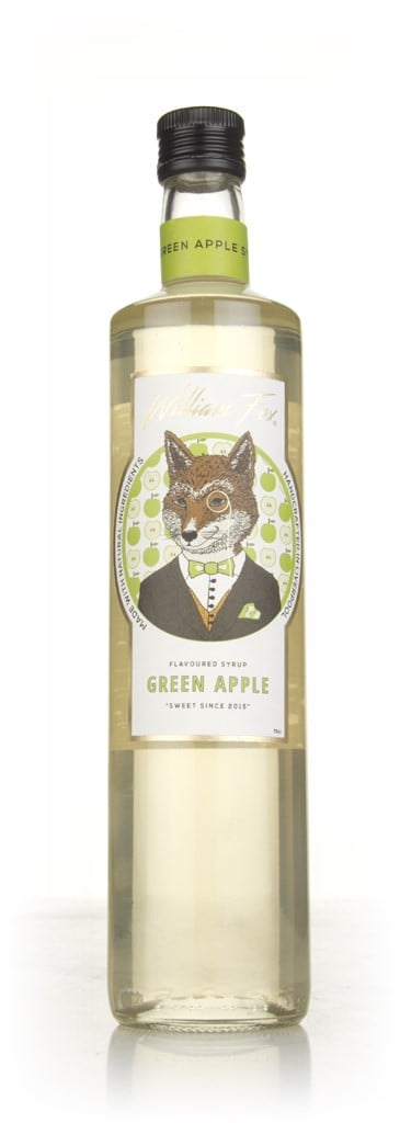 William Fox Green Apple Syrup 75cl