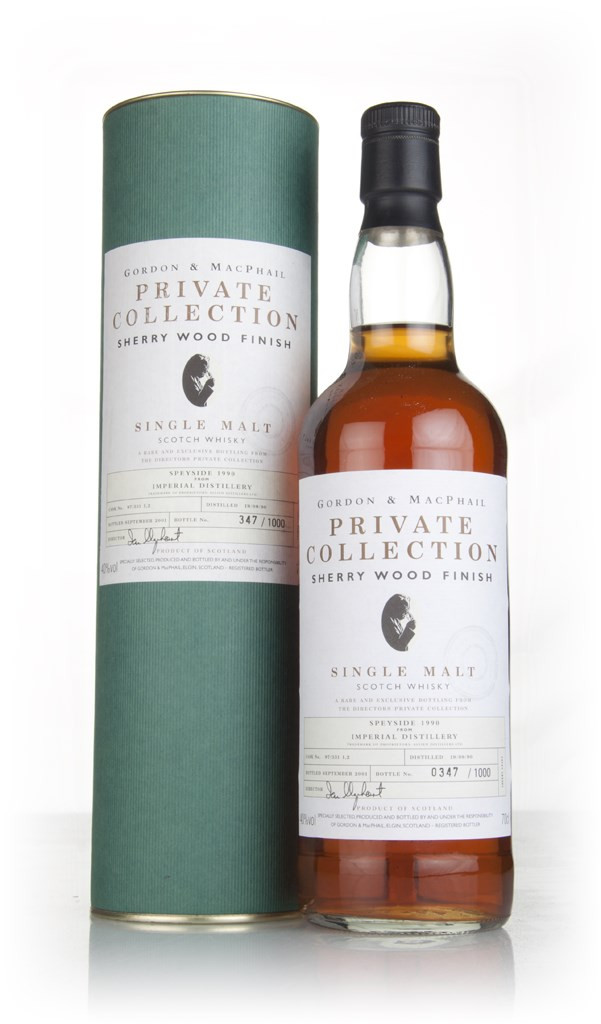 Imperial 1990 (bottled 2001) - Private Collection (Gordon & MacPhail) 70cl
