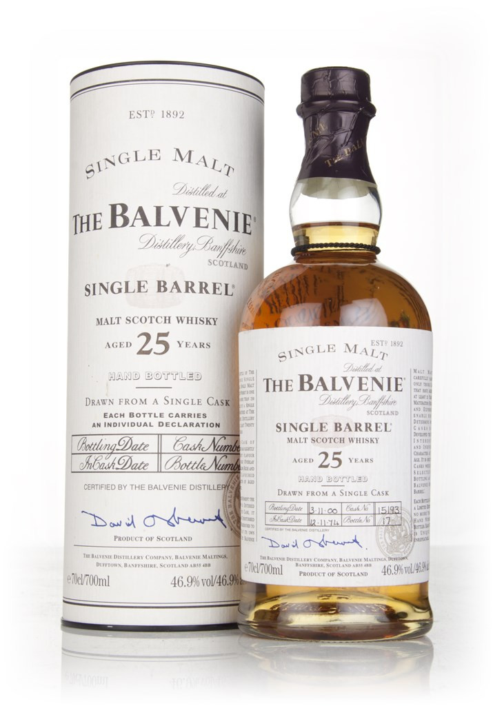Balvenie 25 Year Old 1974 (cask 15193) 70cl