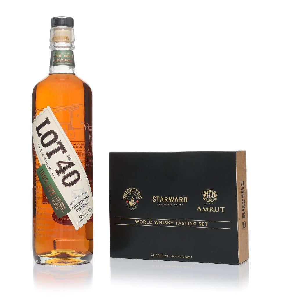 Lot 40 Rye Whisky 70cl