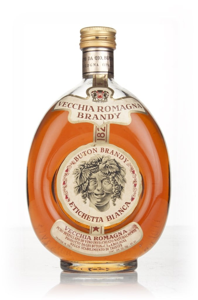Vecchia Romagna - Etichetta Bianca (75cl) - 1970s 70cl | Master Of