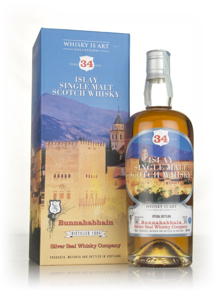 Bunnahabhain 34 Year Old 1980 (cask 84) - Whisky is Art (Silver Seal) 70cl