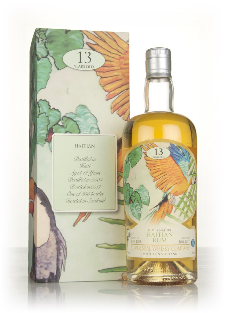 Haitian Rum 13 Year Old 2004 - Rum is Nature (Silver Seal) 70cl