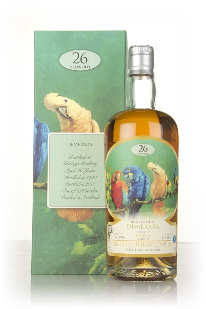 Uitvlugt 26 Year Old 1990 - Rum is Nature (Silver Seal) 70cl