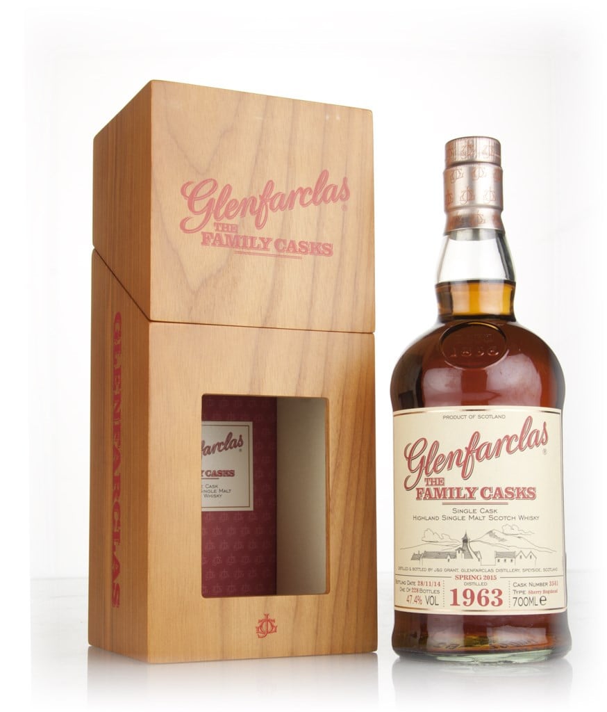 Glenfarclas 1963 (cask 3541) Family Cask Spring 2015 Release 70cl